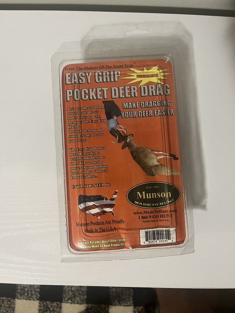 Munson Easy Grip Pocket Deer Drag