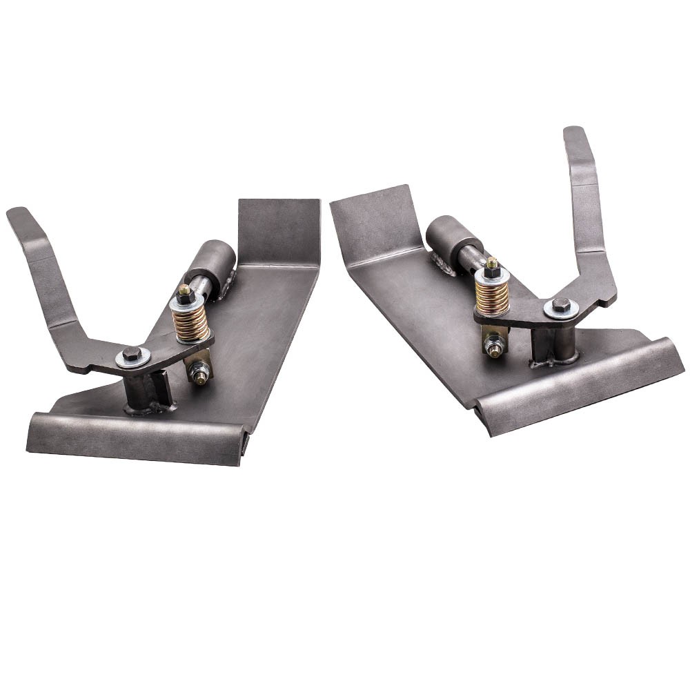 2Pack Universal Weld-On Skid Steer Quick Attach Conversion Adapter Quick Tach