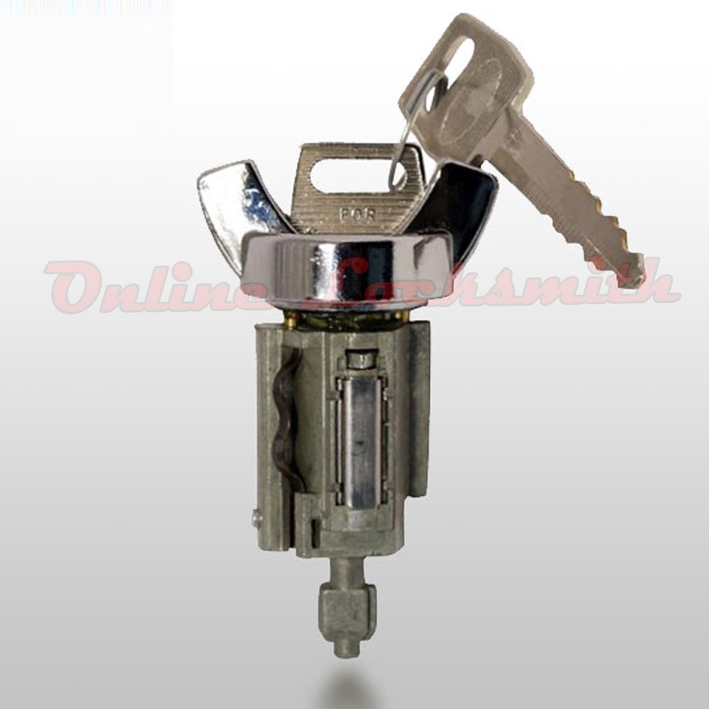 New Replacement Ignition Switch Cylinder Ford Lincoln Mercury Coded With Keys