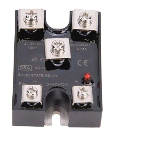 1pc Berm KB25DA DC Solid State Relay SSR  25A [ DC to DC ] Single Phase