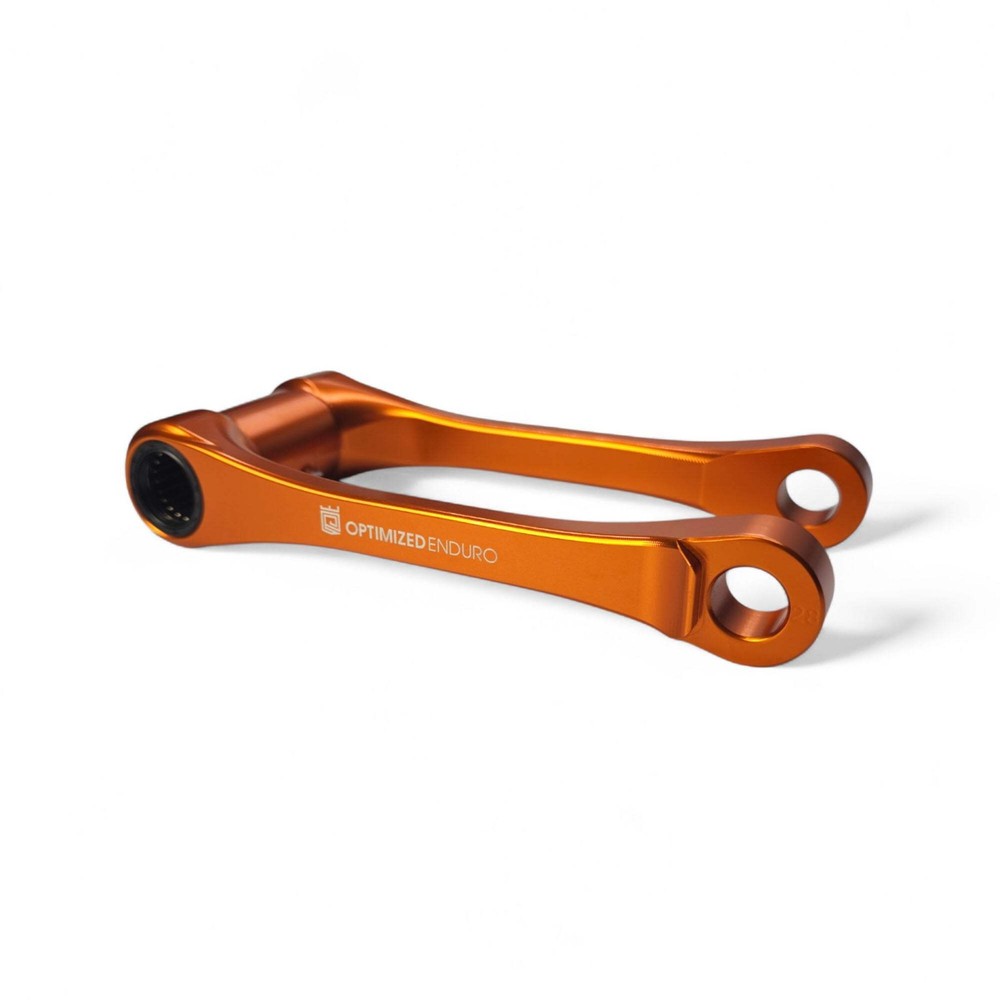 Optimized Enduro Lowering Link for KTM 2025-2026 (Orange)