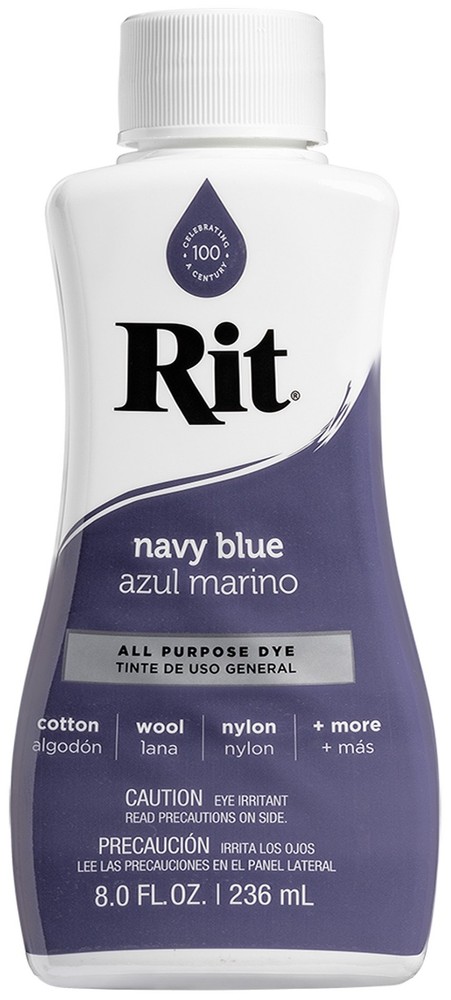 Rit Dye Liquid 8oz Navy Blue