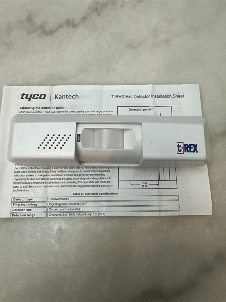 Tyco Kantech T-Rex Exit Detector