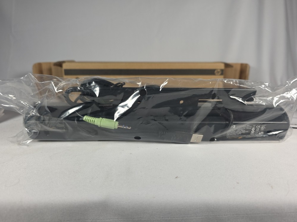HP Silver Flat Panel Speaker Bar Product SP03A01