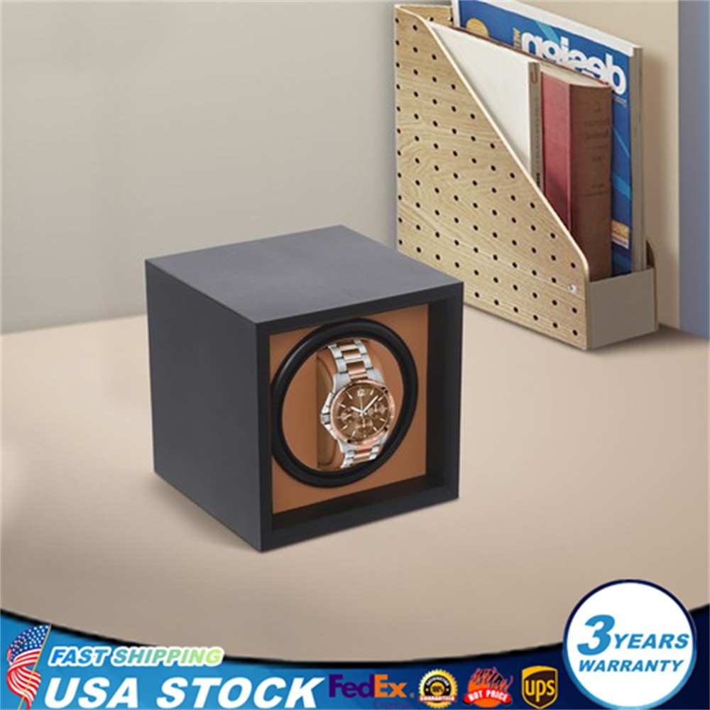 Automatic Single Watch Winder Automatic Watch Display Box Luxury Storage Case