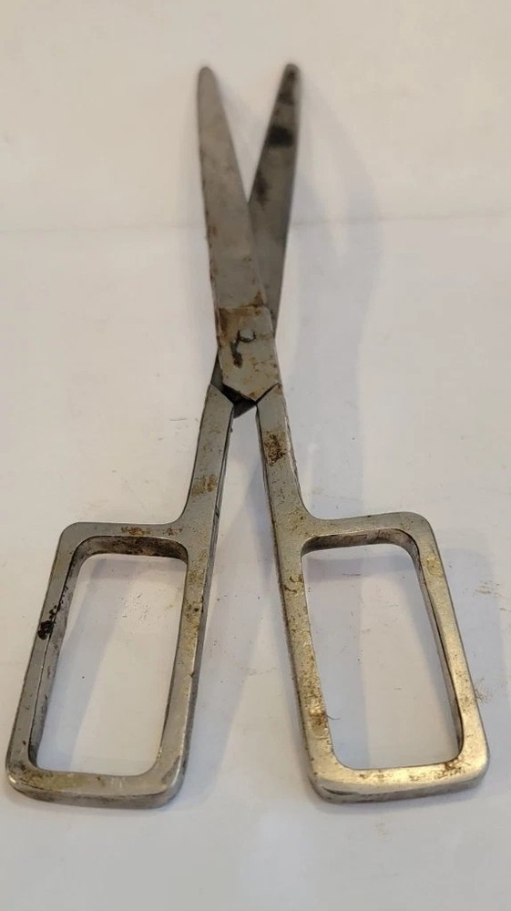 Vintage B & B # 28  Square Handle 5" Blade 9.5" Length Scissors USA