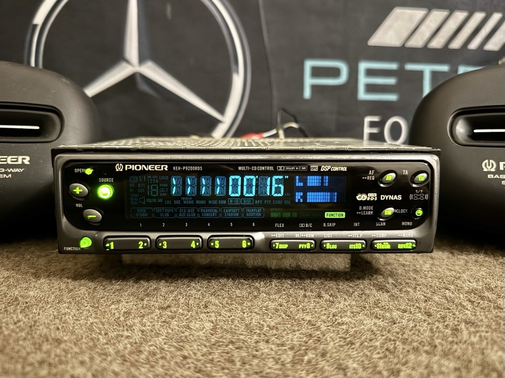 PIONEER KEH-P9200RDS Faceplate FRONT PANEL ONLY + Tested!