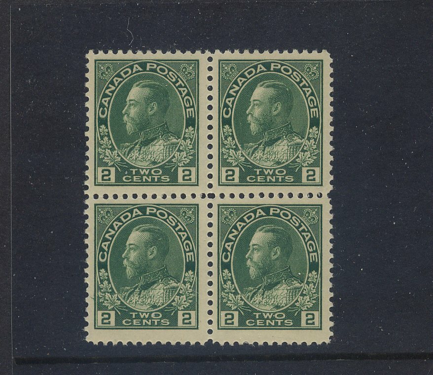 Canada   107e  mint   NH  block