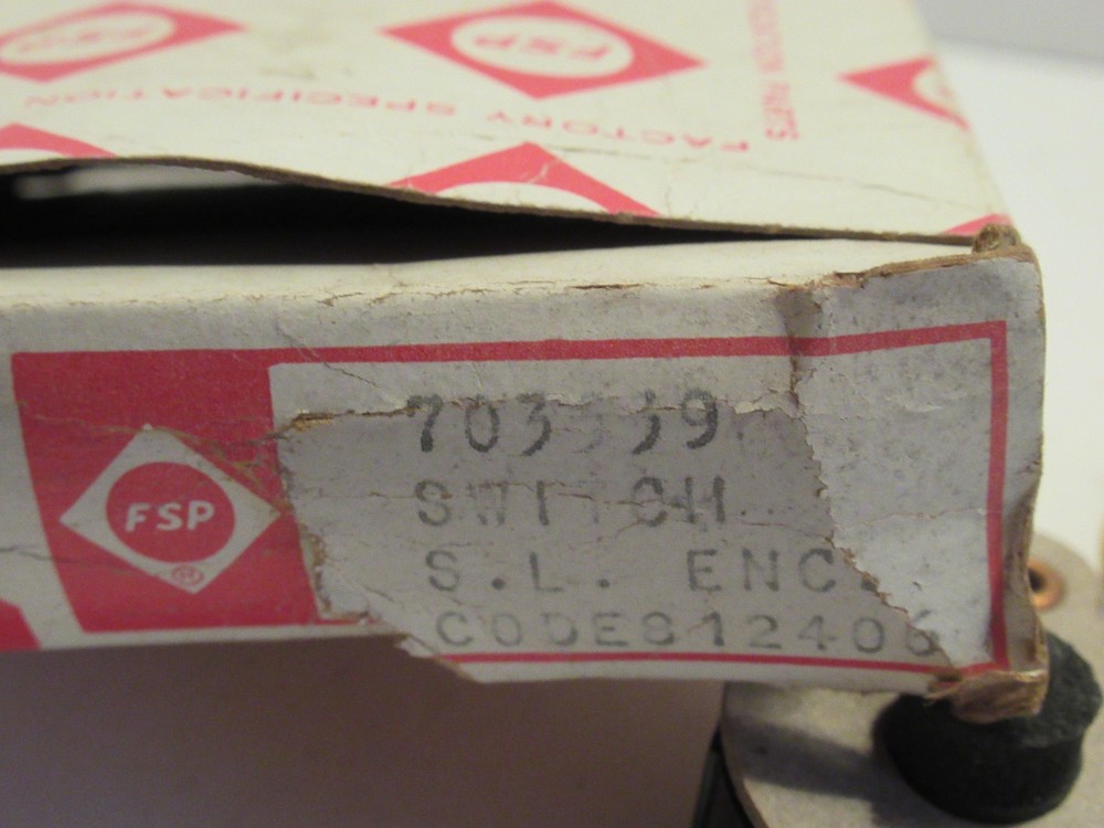 FSP 703339 SELECTOR SWITCH NEW