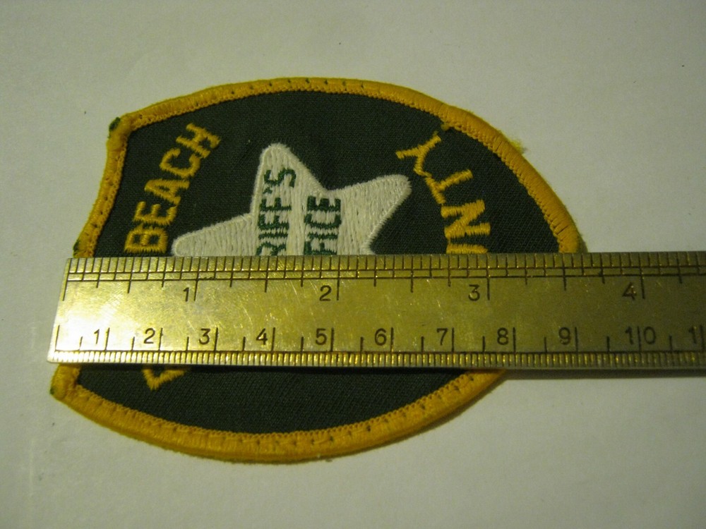 PALM BEACH COUNTY FL SHERIFF'S Patch, See description etc. for size & condition