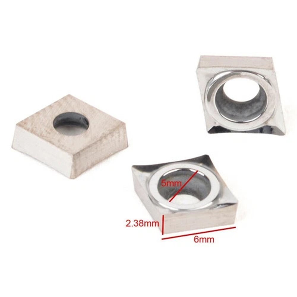 10PCS CCGT060204AK N01 Tool Inserts for Advanced For Aluminum Processing