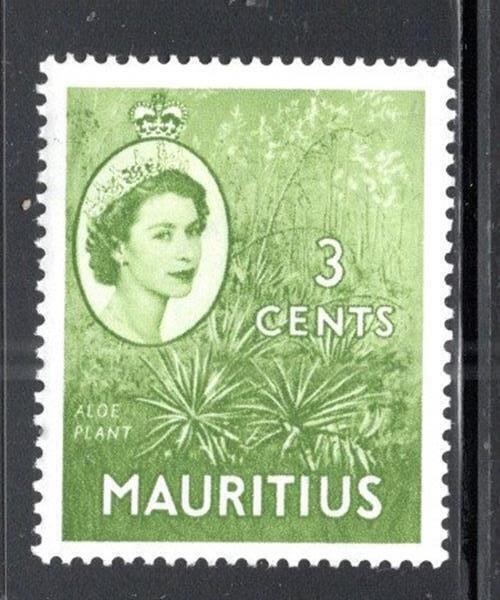 BRITISH MAURITIUS STAMPS MINT HINGED 133BC