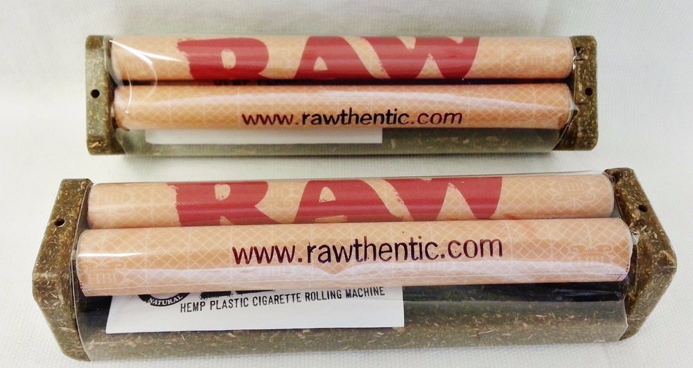2 New RAW 110mm Roller Rolling Machine Hemp Plastic King Size Papers