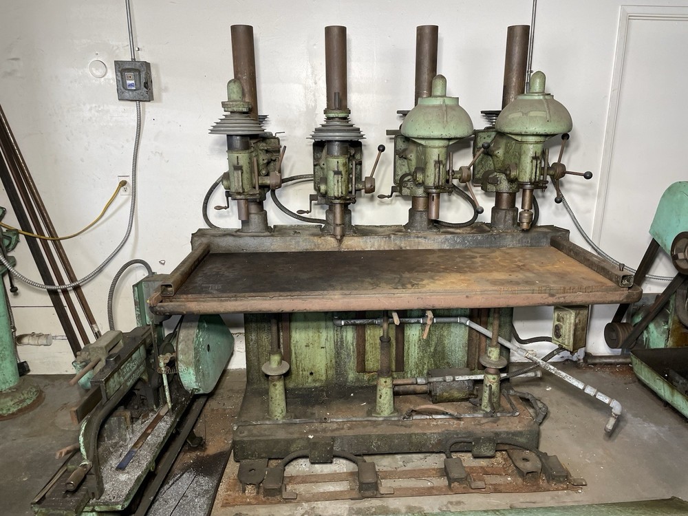 Buffalo No. 18 Gang drill Multi-Spindle Floor Drill Press