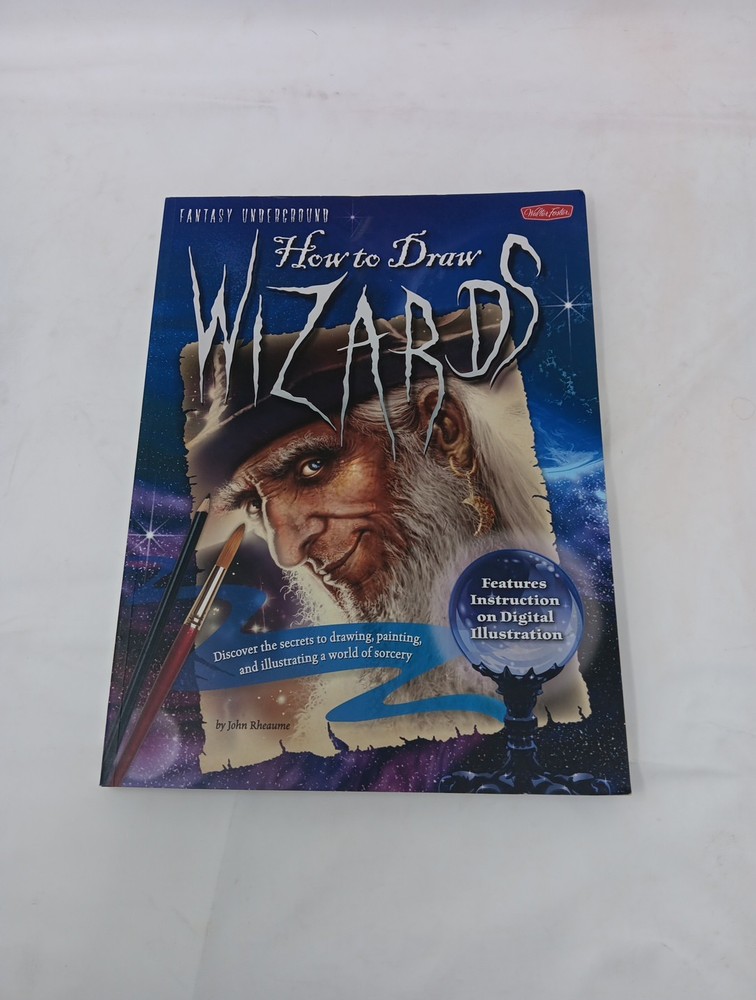 Learning Tutorials How to Draw Wizards Book Fantasy Underground Walter Foster