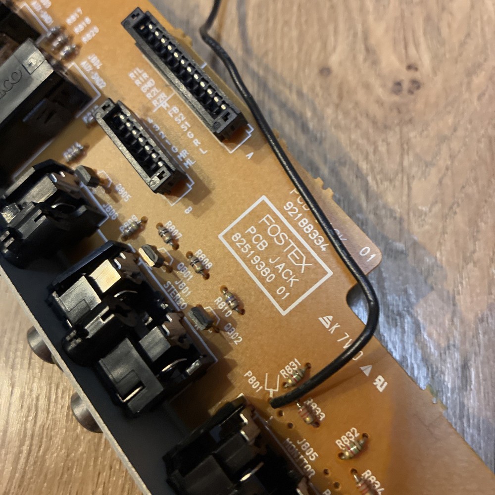 Fostex Multitracker XR-5 original Replacement Part PCB Jack Jalco Board