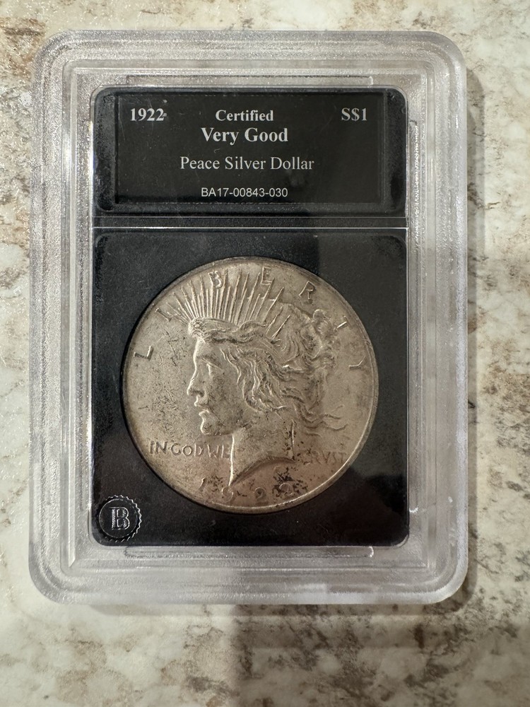 1922 Peace Dollar