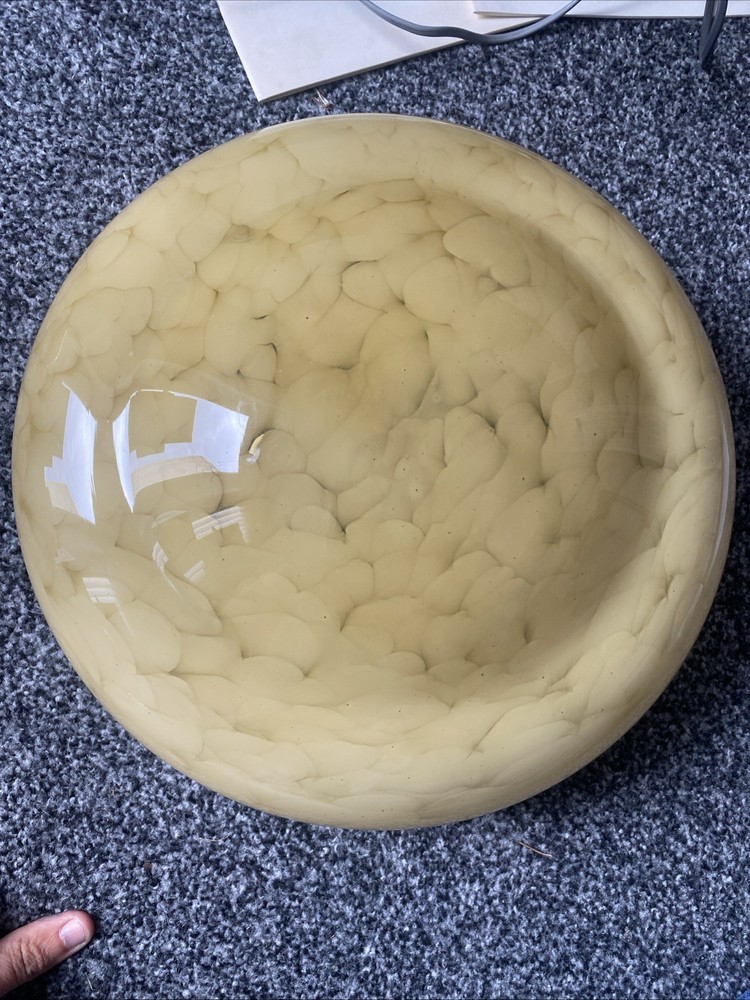 Vintage Glass Bowl Light