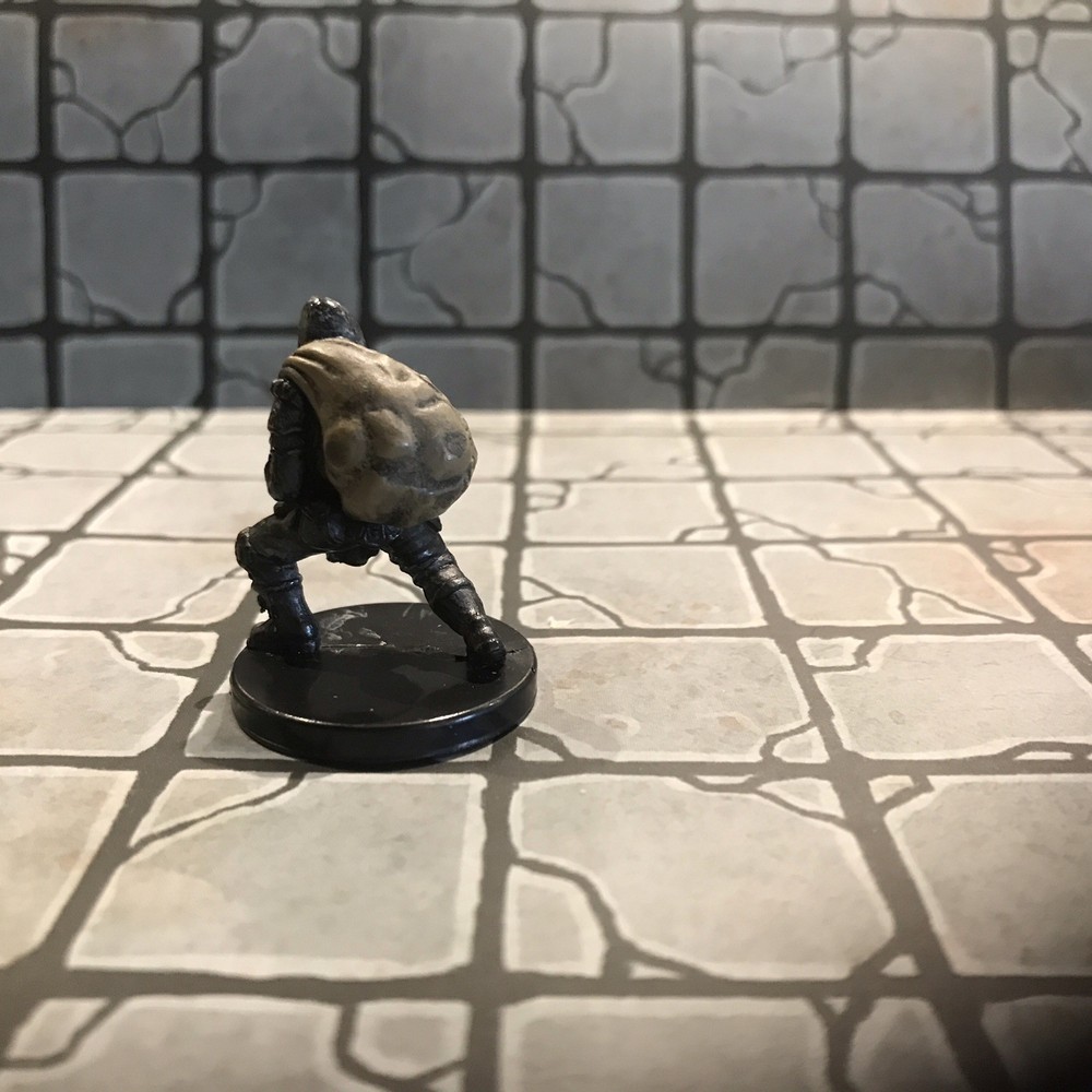 D&D MINIATURES HUMAN BANDIT 34/60 C DEMONWEB