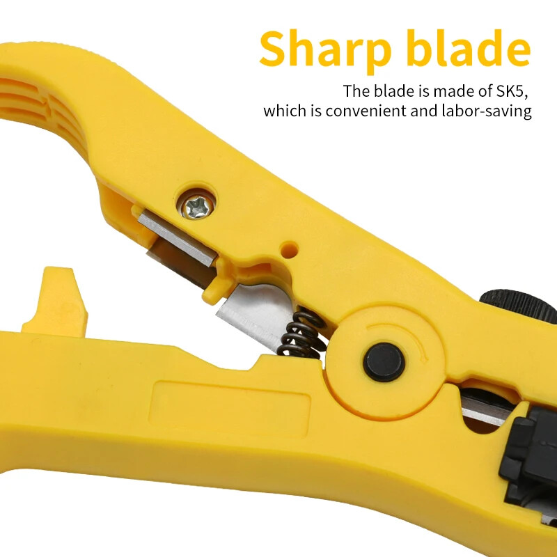 Automatic Stripping Pliers Universal Coaxial Cable Wire Crimping Tools