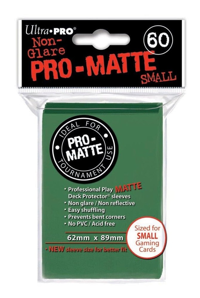 Ultra Pro - Eclipse Small Pro Matte (60 Pack) - Forest Green