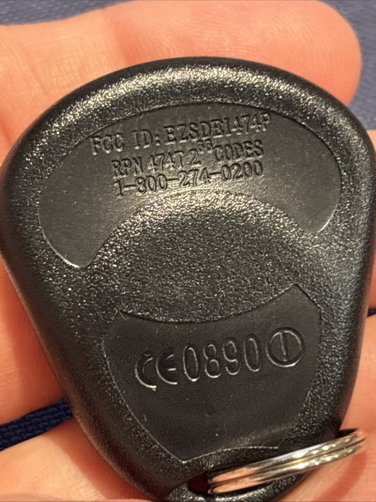 Directed Electronics 474T 4-Button Transmitter Remote New Old Stock