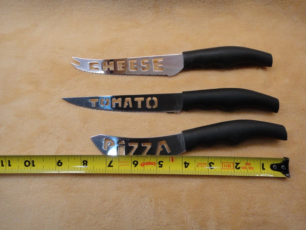 Forever Sharp TOMATO CHEESE and PIZZA Knives