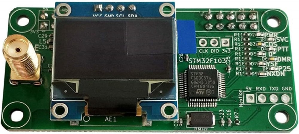 Versatile MMDVM Hotspot Board for Raspberry Pi - Bluetooth & Firmware Upgrade