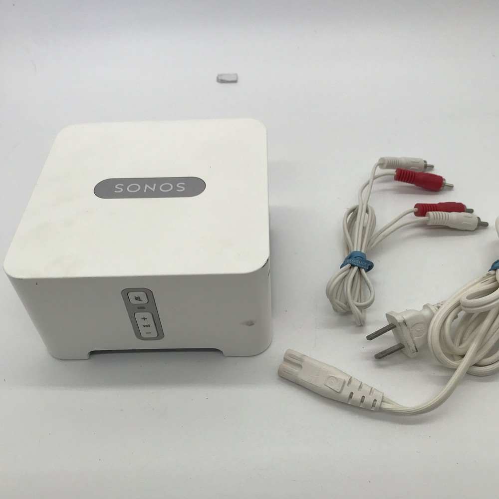 Sonos CONNECT White Audio Component w/ Volume Control, Power & RCA Cables