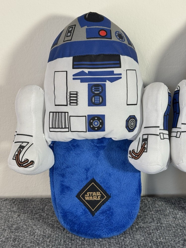 Star Wars R2D2 3D UNISEX SLIPPERS SIZE MEDIUM