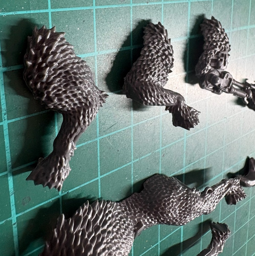 Space Wolves Thunderwolf Cavalry Wolf B Torso Body Bits | Warhammer 40K Kitbash