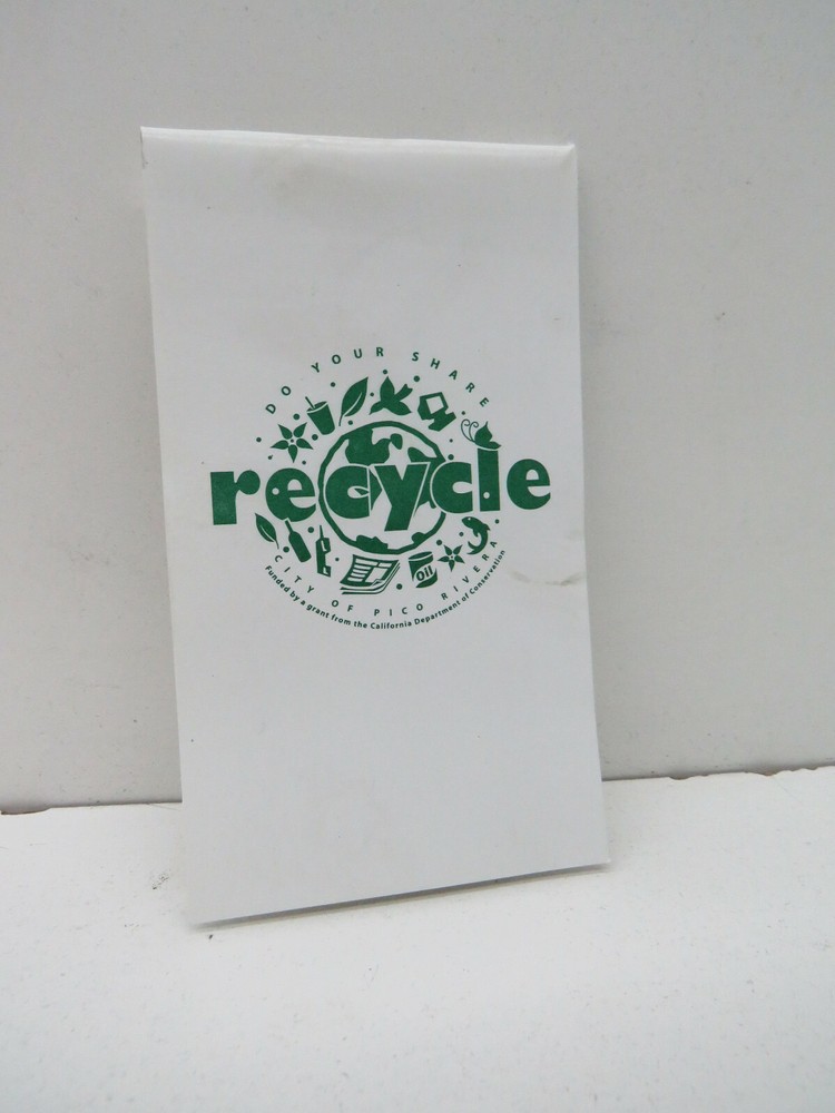 (60-Pack) "RECYCLE" Small Lined Paper Notebook Note Pad Notepad 4.75" x 2.75"