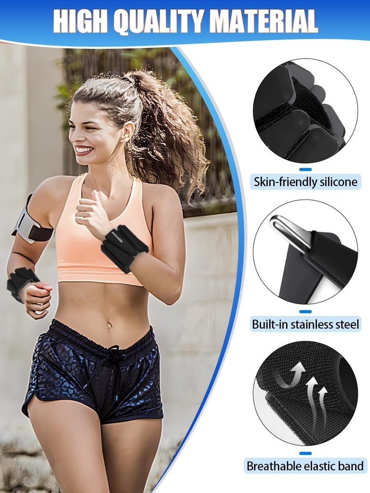 Wrist Ankle Weights Adjustable Training Intensity for Strength Training Walki...