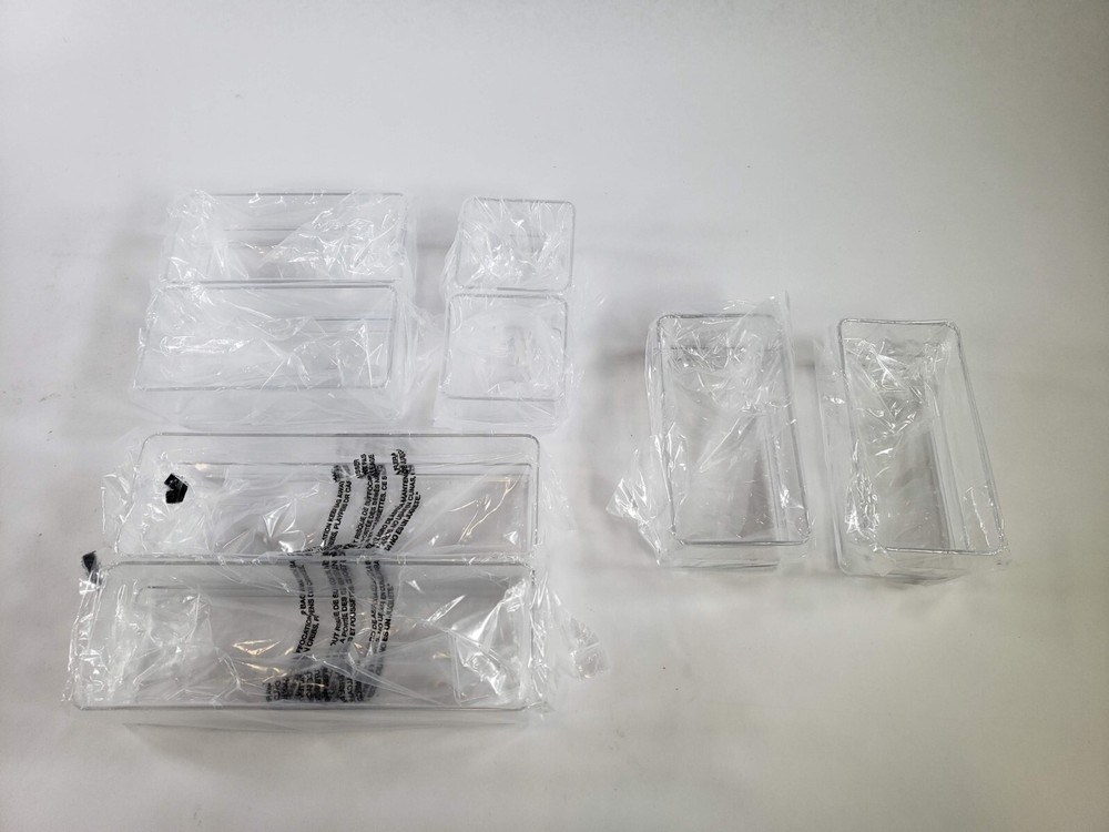 STORi SimpleSort 18-Piece Stackable Clear Drawer Organizer Set Multi-size