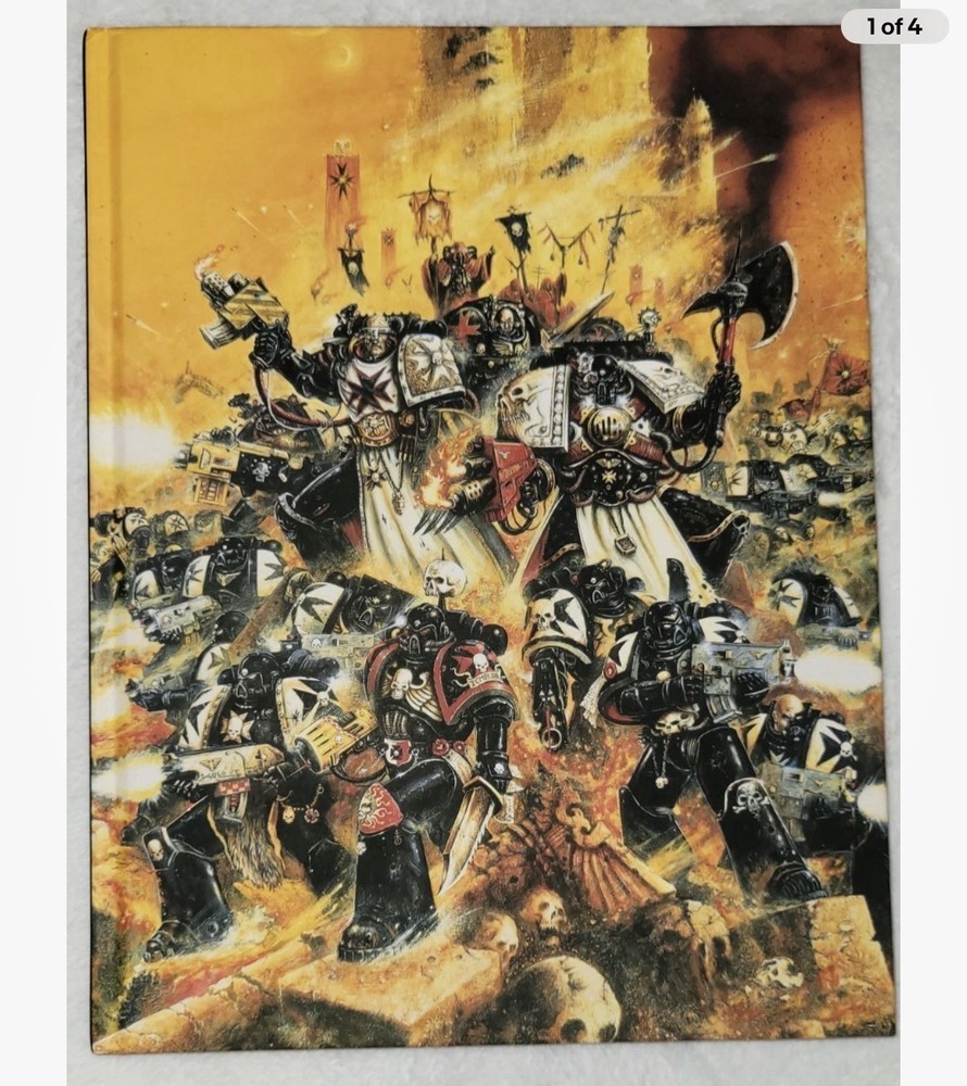 Warhammer 40k Codex Supplement: Black Templars Lmtd Edition Excellent Condition