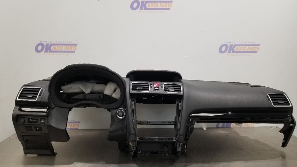 18 SUBARU WRX STI DASH PANEL DASHBOARD BLACK