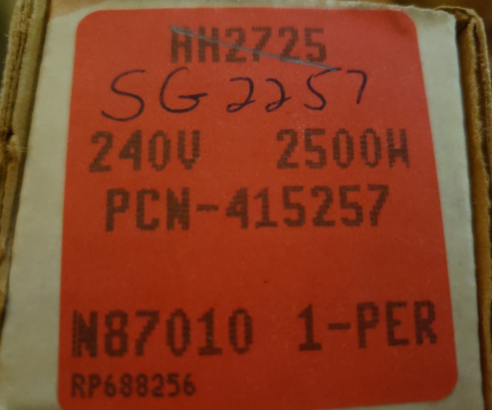 Chromalox Heater Element SG2257 (Box I)