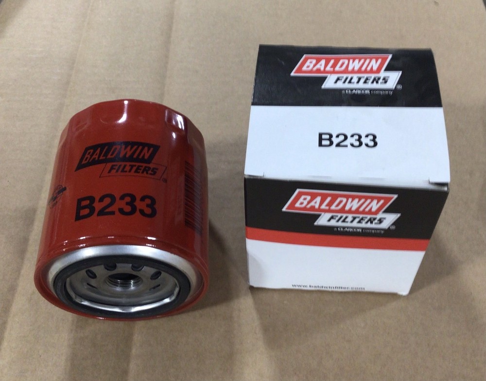 Baldwin Filters B233 Engine Oil Filter New in Box Filter  (E2)