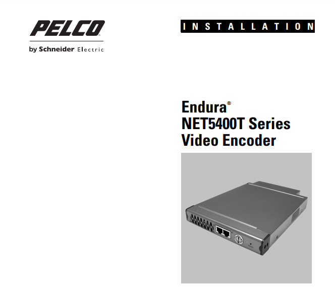 PELCO NET5400 POWER SUPPLY