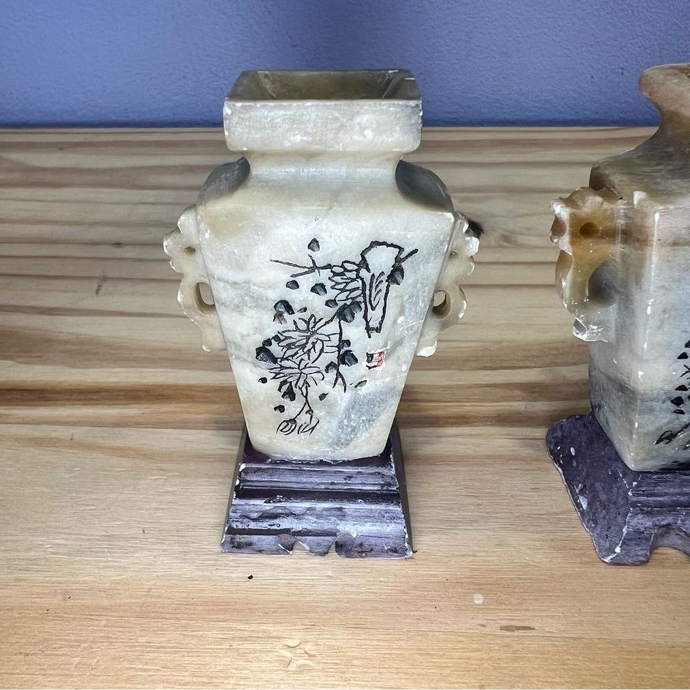 Mini Japanese Marble Vases