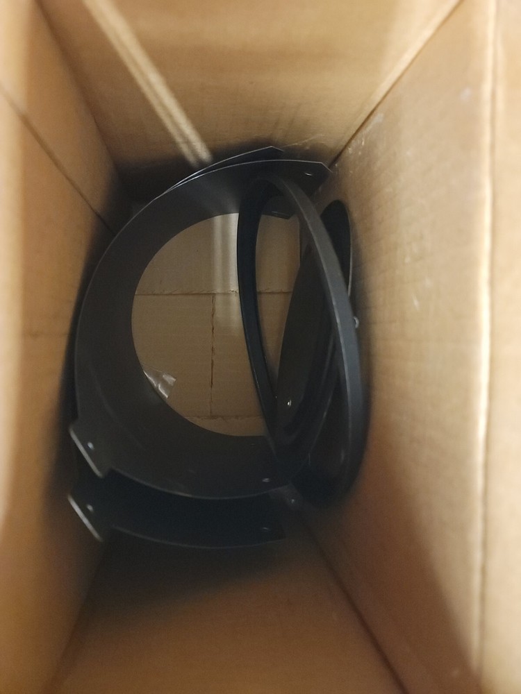 8" Black Chimney Pipe Barometric Draft Control Tee, new