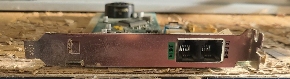Vintage 3Com Analog Devices 56K EISA Fax modem Model 5687