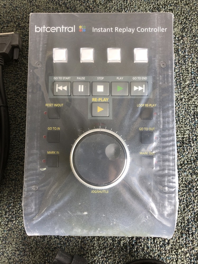 JL Cooper Bitcentral Instant Replay Control JL-BIT-JOG Enhanced Media Encoder