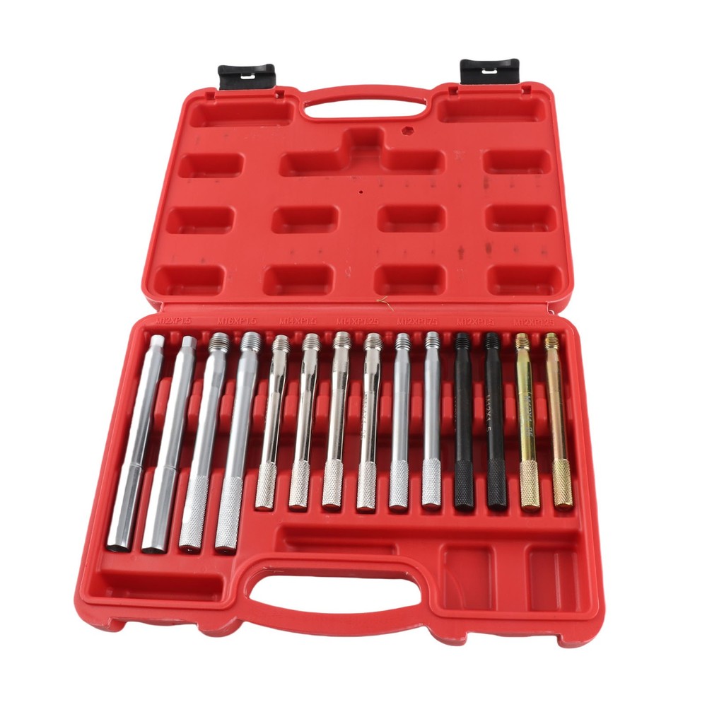 14 PCS Wheel Stud Alignment Pin Carbon Steel Wheel Alignment Balancing Guide
