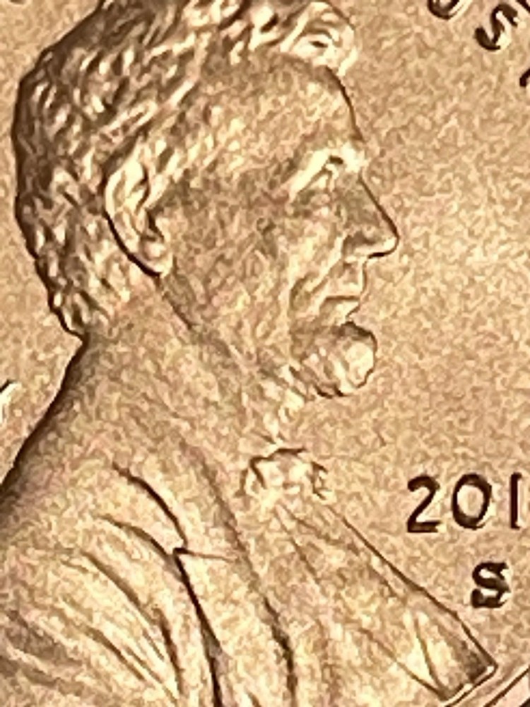 2017-S Lincoln Cent Shield Reverse Enhanced Unc CAC MS 69 RD Bay Bridge Label