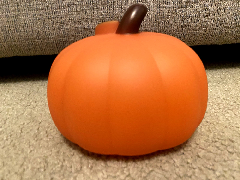 MIMICOCO PUMPKIN JACK MOODLIGHT HALLOWEEN NIGHT LIGHT BATTERY POWERED (NEW)