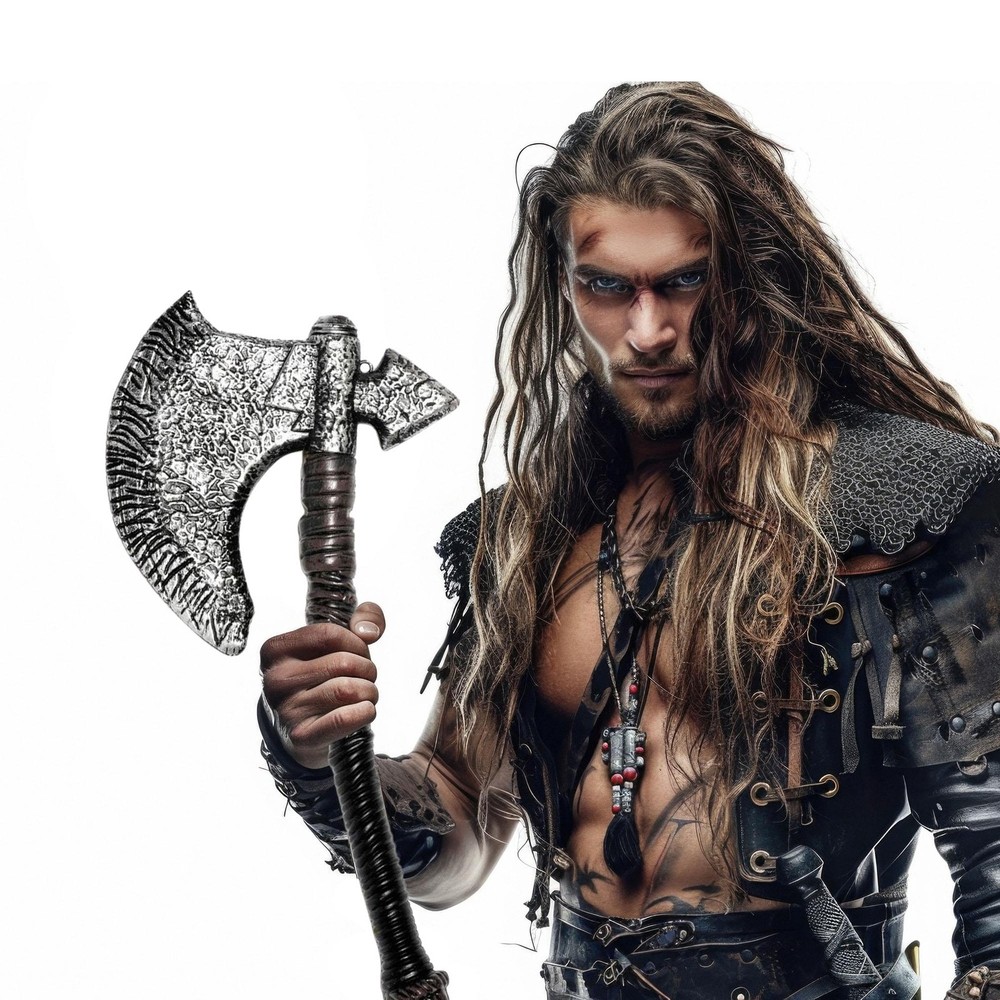 Warrior Axe Plastic Costume Accessory