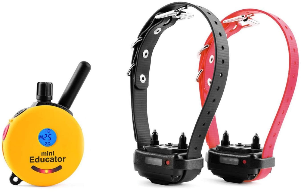 Mini Educator ET-302 E-Collar Training Collar 2 Dog System 1/2 Mile Range