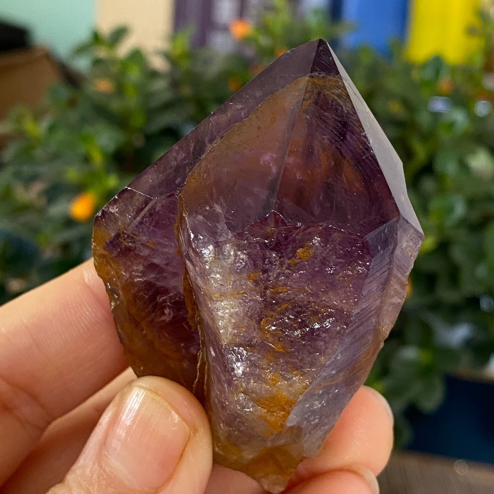 100g Natural Amethyst geode quartz clustercrystal specimen Healing