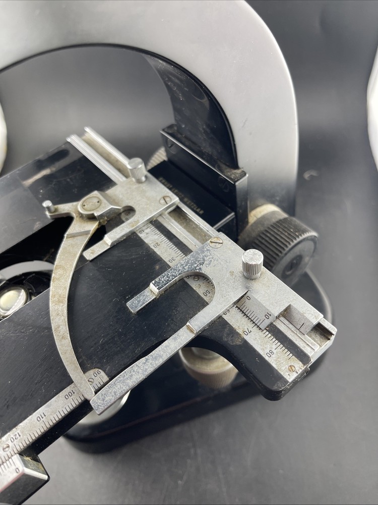 Ernst Leitz Wetzlar Binocular Microscope • Germany • 4 Objectives • Vintage Lab